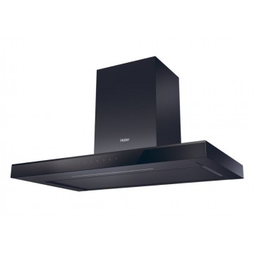 Haier HATS9CBS4B Απορροφητήρας Καμινάδα 90cm Μαύρος με Wi-Fi
